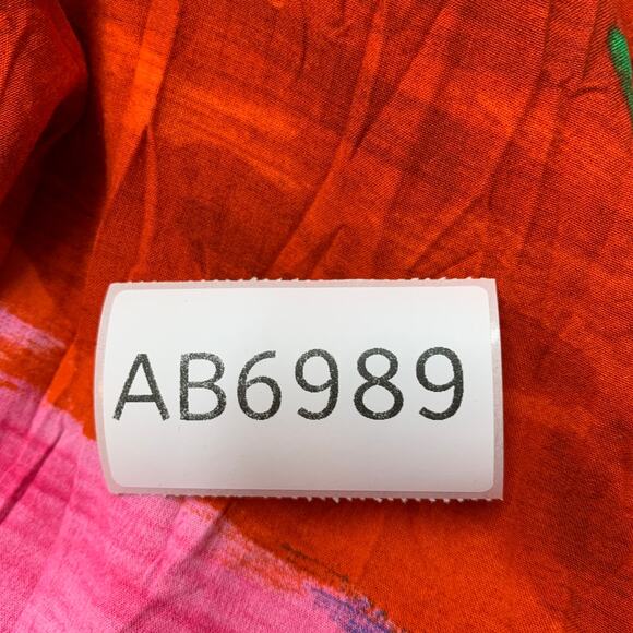 Jams World NWT Dress Red Tank Vintage Women Large Abstract Floral Paint - Picture 9 of 9